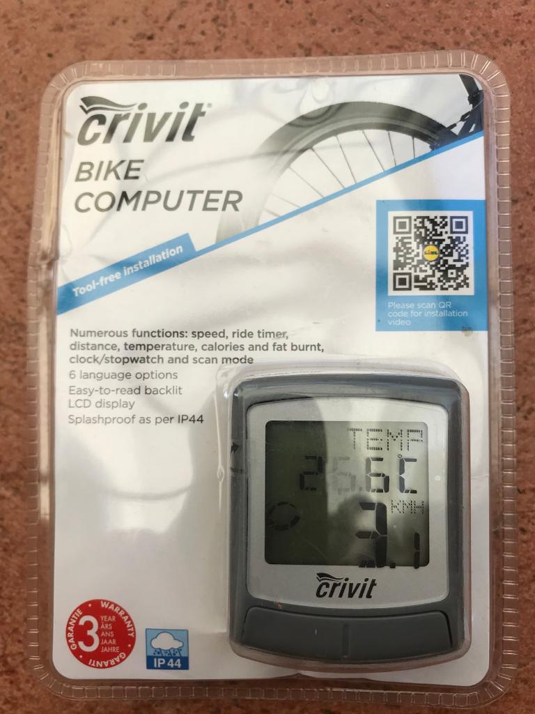 crivit bike computer